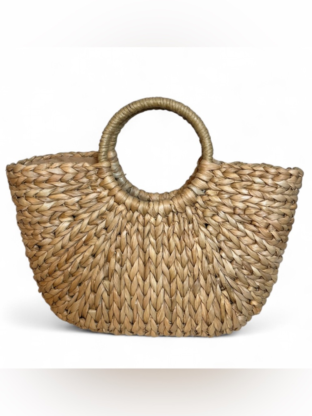 Woven Straw Beach Resort Vacation Purse Boho Coastal